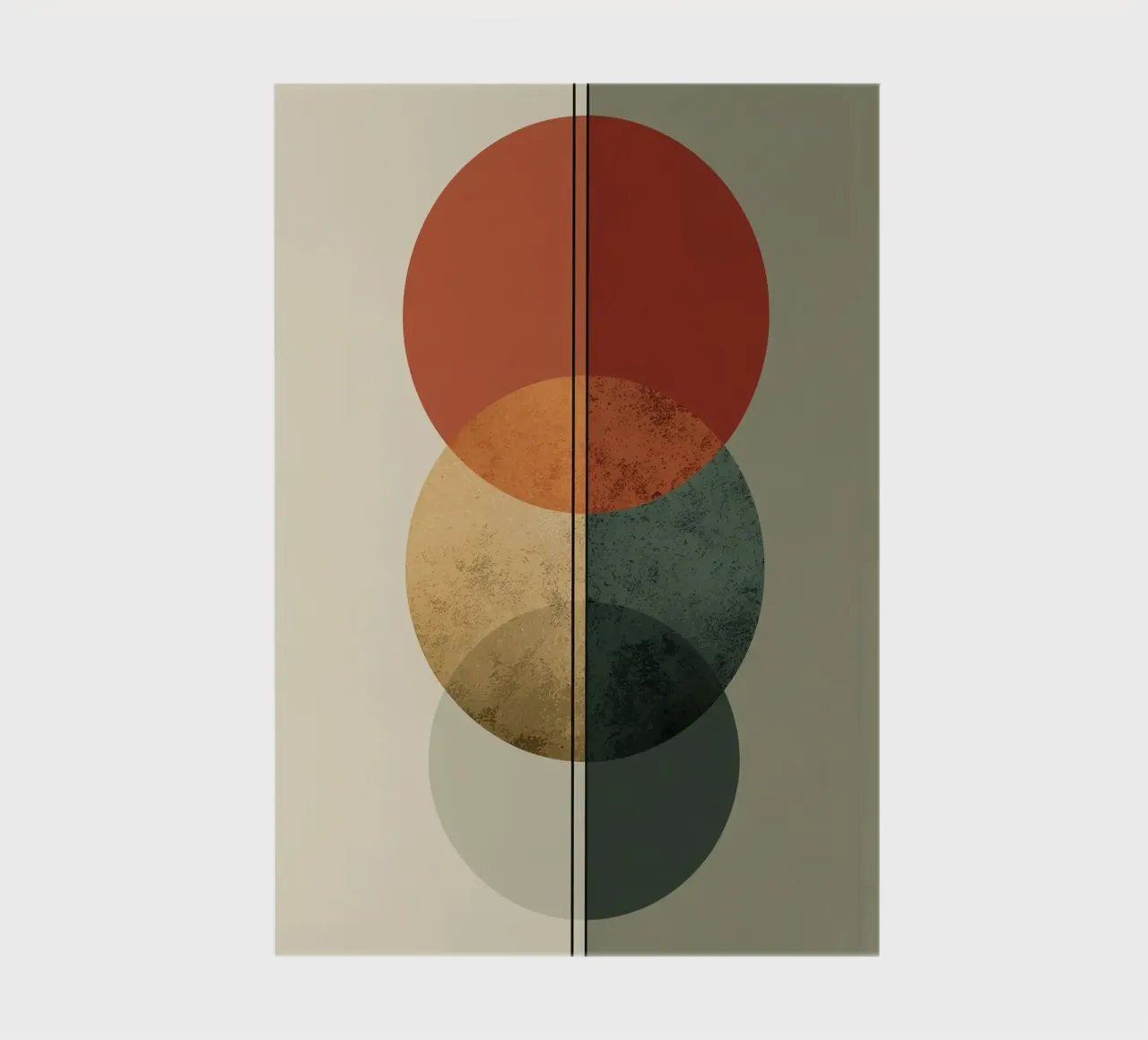 Axis of Balance notebook by Geometrica