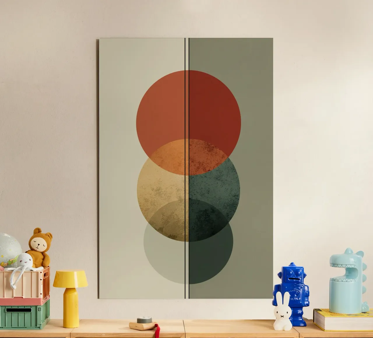 Axis of Balance alluminio dibond da Geometrica