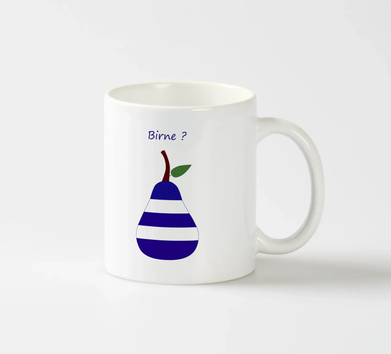 Pera a strisce tazza in ceramica da SunflowerDE