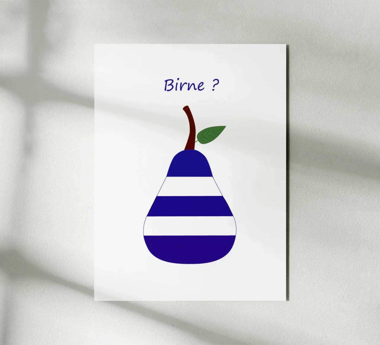 Pera a strisce alluminio dibond da SunflowerDE