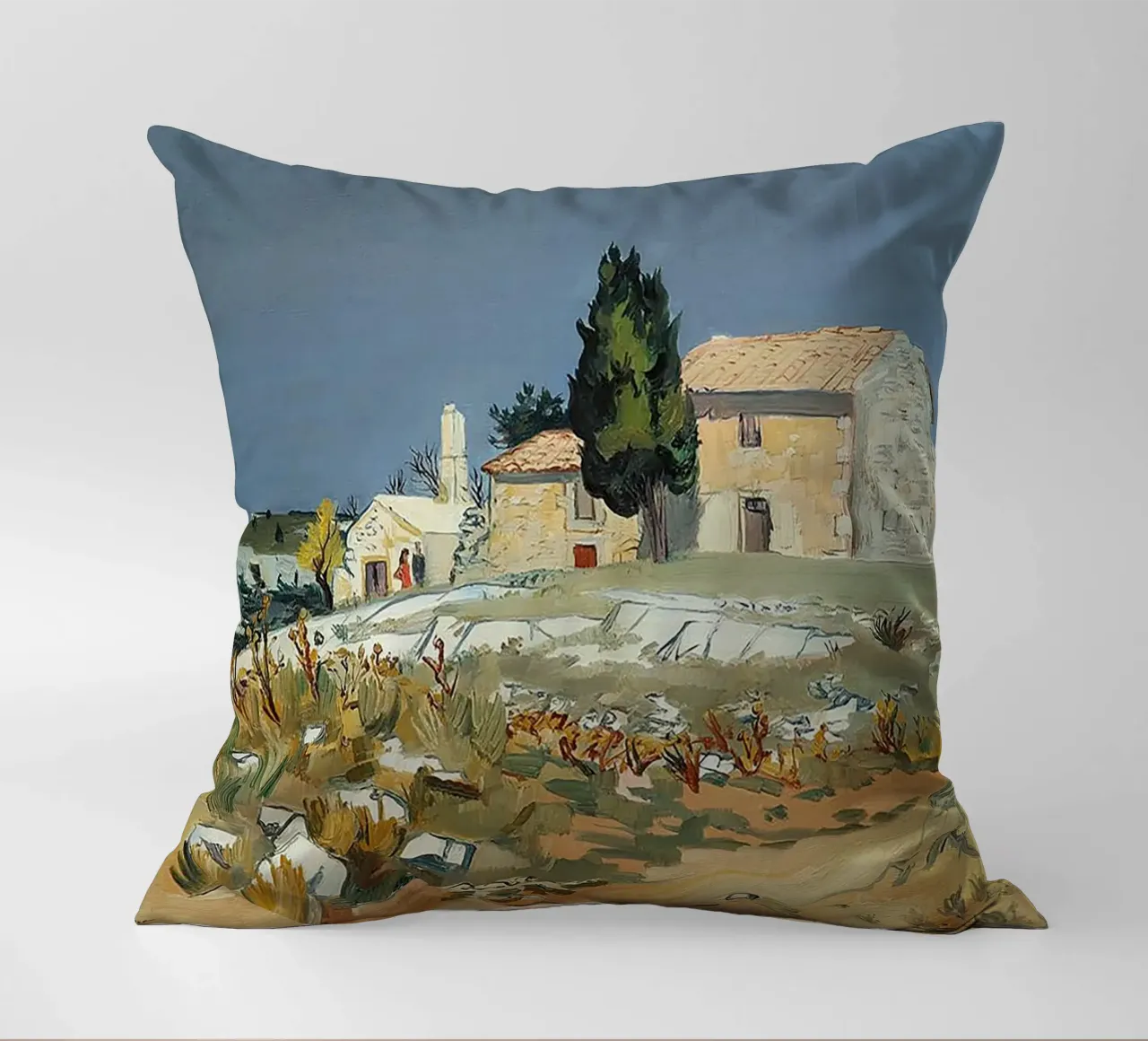 Mas en Provence cuscino da Peteriespinoza Studio