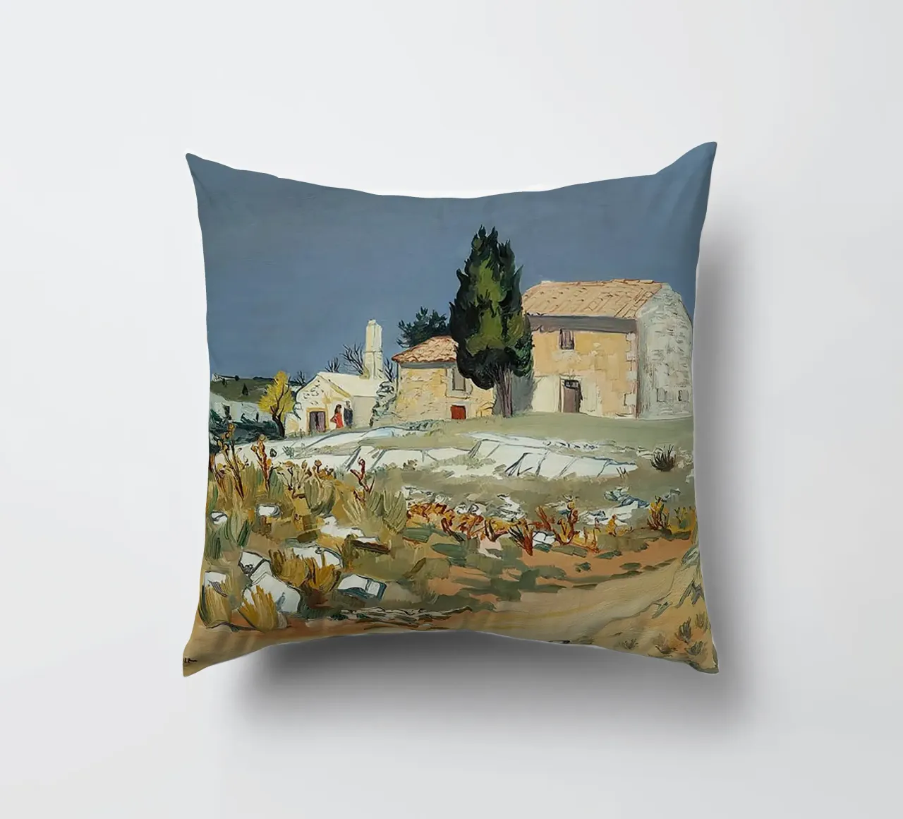 Mas en Provence cuscino da Peteriespinoza Studio