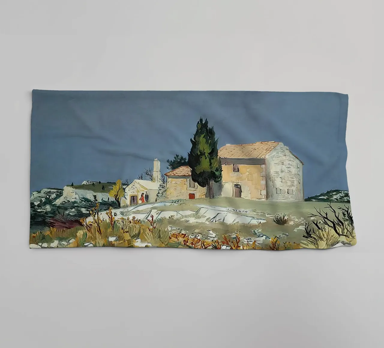 Mas en Provence asciugamano da bagno da Peteriespinoza Studio