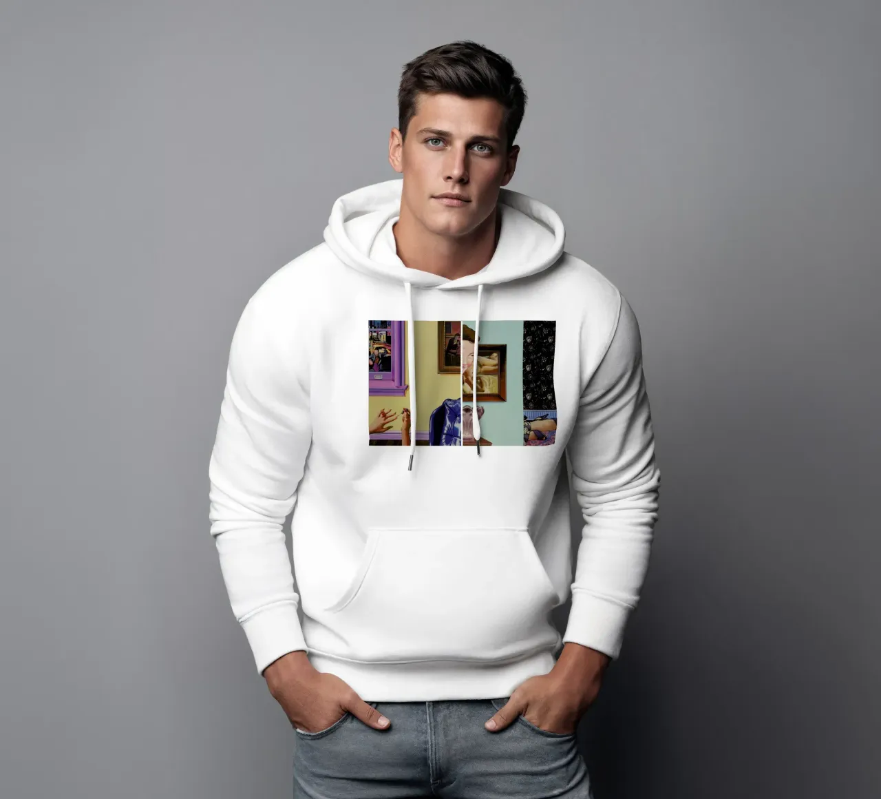 (perhaps in another place, or in another time,)we could have been friends Hoodie von Doug Smock