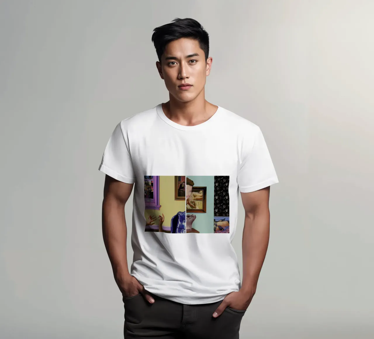 (perhaps in another place, or in another time,)we could have been friends t-shirt da Doug Smock