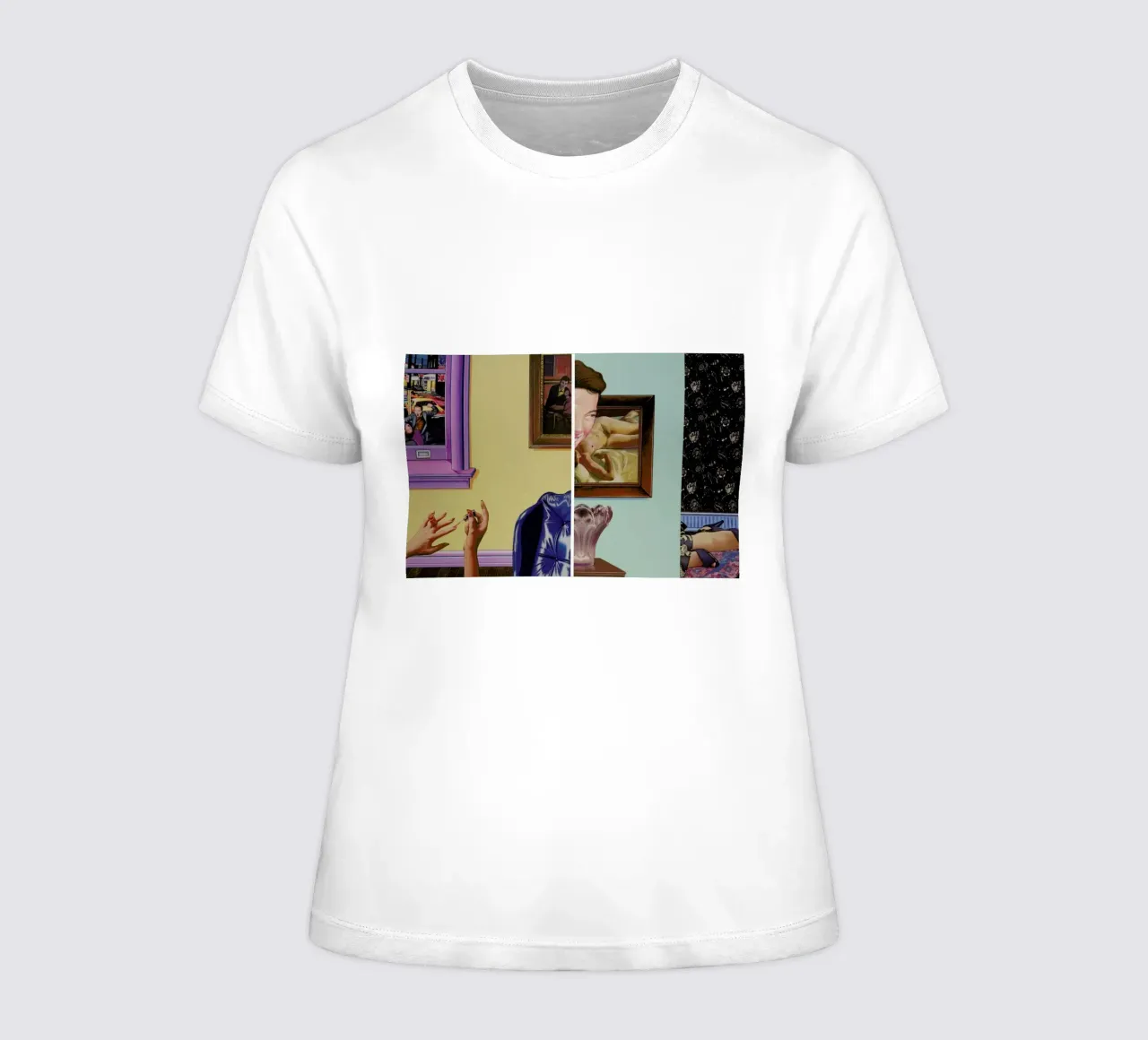 (perhaps in another place, or in another time,)we could have been friends t-shirt da donna da Doug Smock