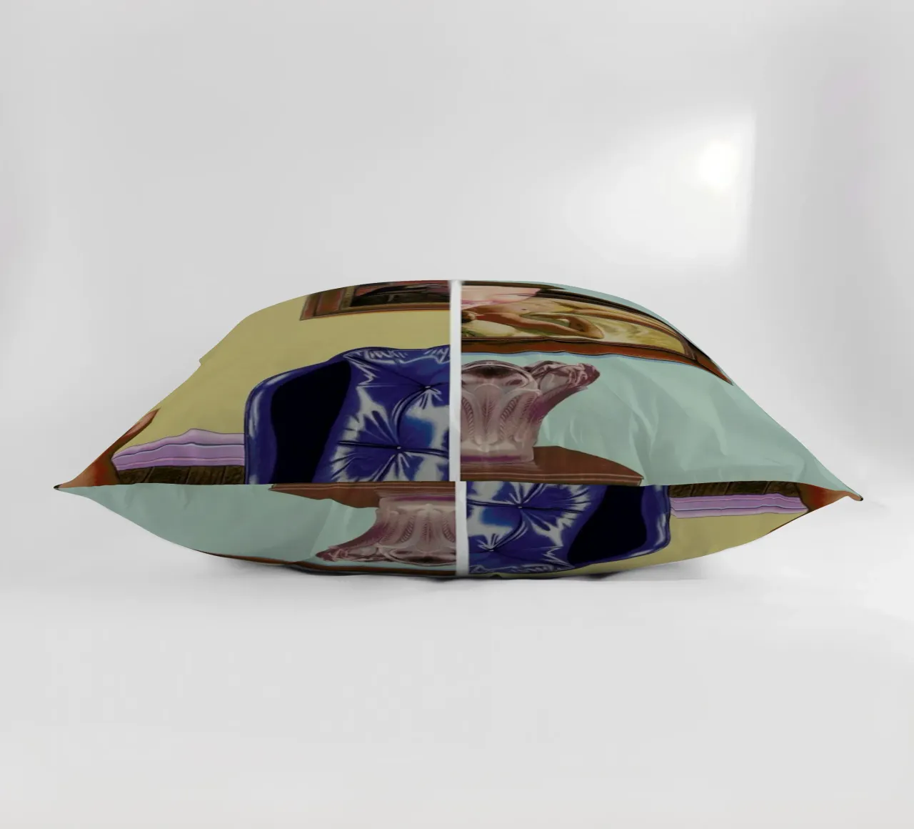 (perhaps in another place, or in another time,)we could have been friends cuscino da Doug Smock