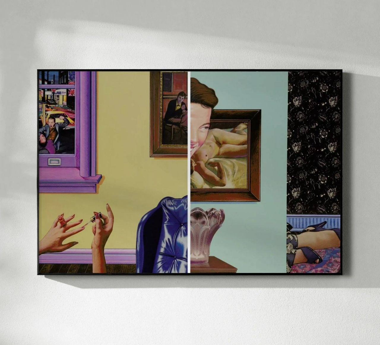(perhaps in another place, or in another time,)we could have been friends plexiglass da Doug Smock