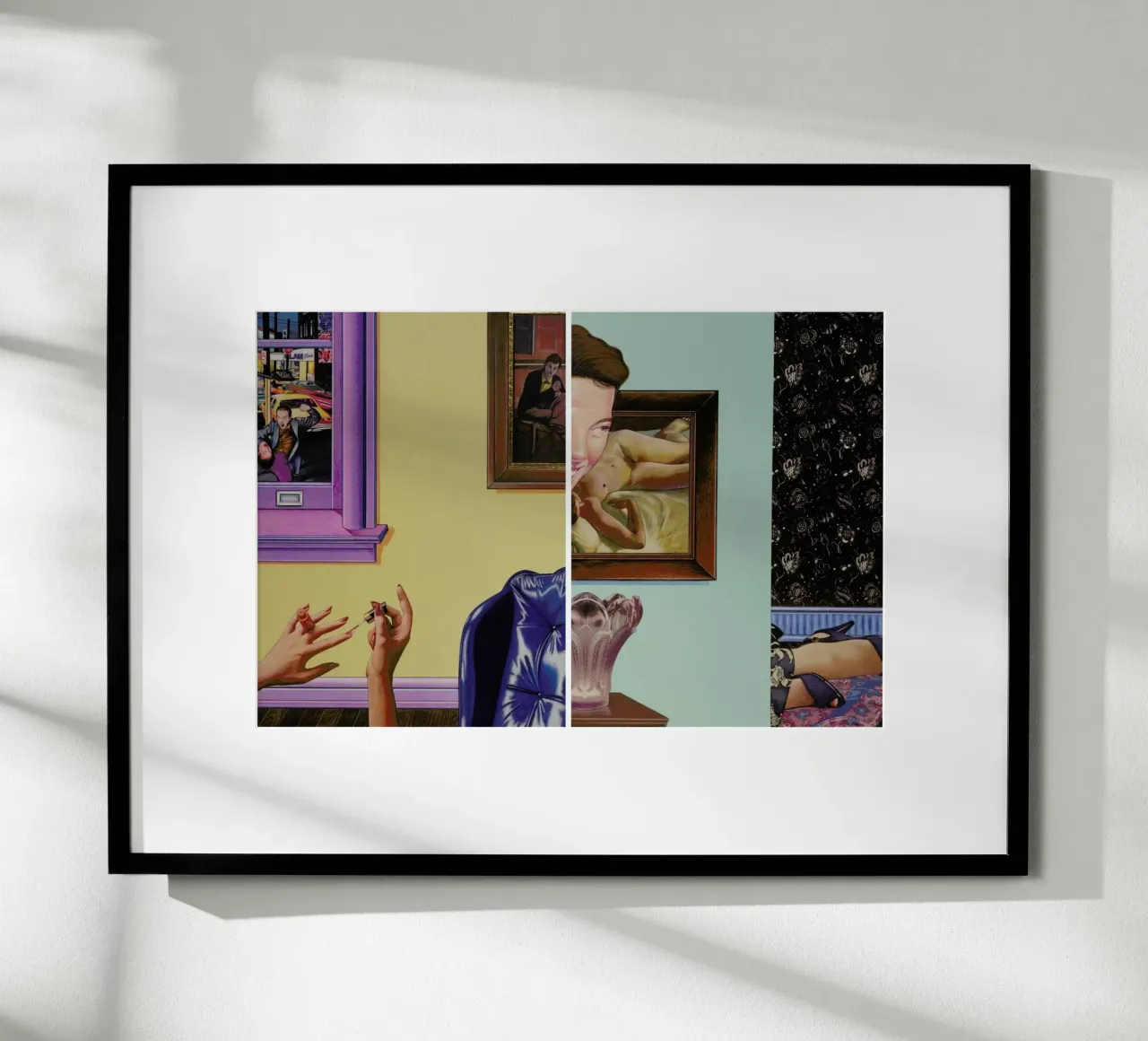 (perhaps in another place, or in another time,)we could have been friends carta hahnemühle da Doug Smock