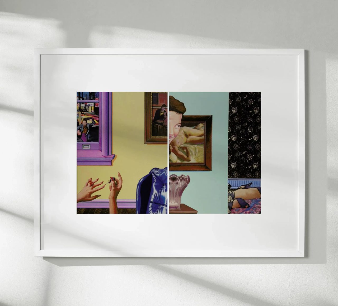 (perhaps in another place, or in another time,)we could have been friends poster da Doug Smock