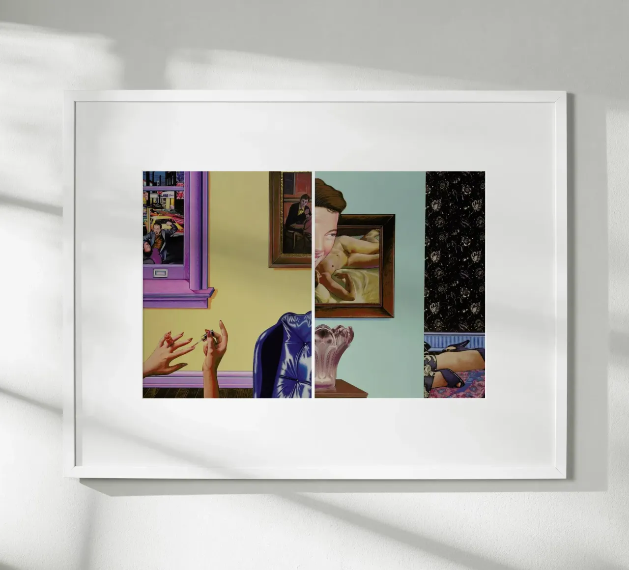 (perhaps in another place, or in another time,)we could have been friends carta hahnemühle da Doug Smock