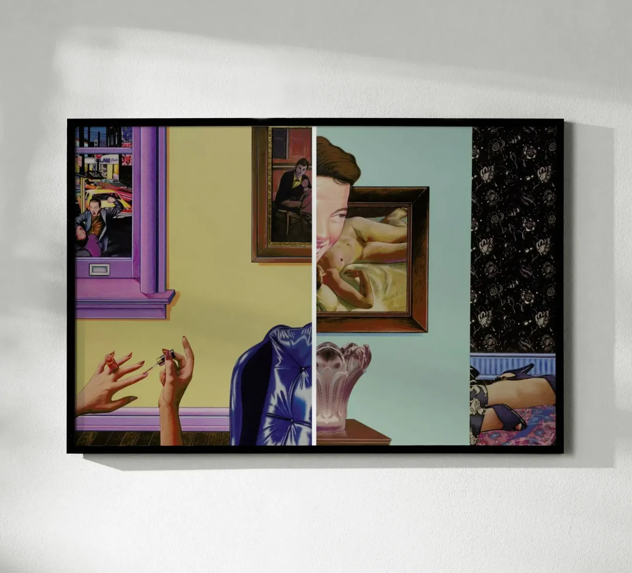 (perhaps in another place, or in another time,)we could have been friends carta hahnemühle da Doug Smock