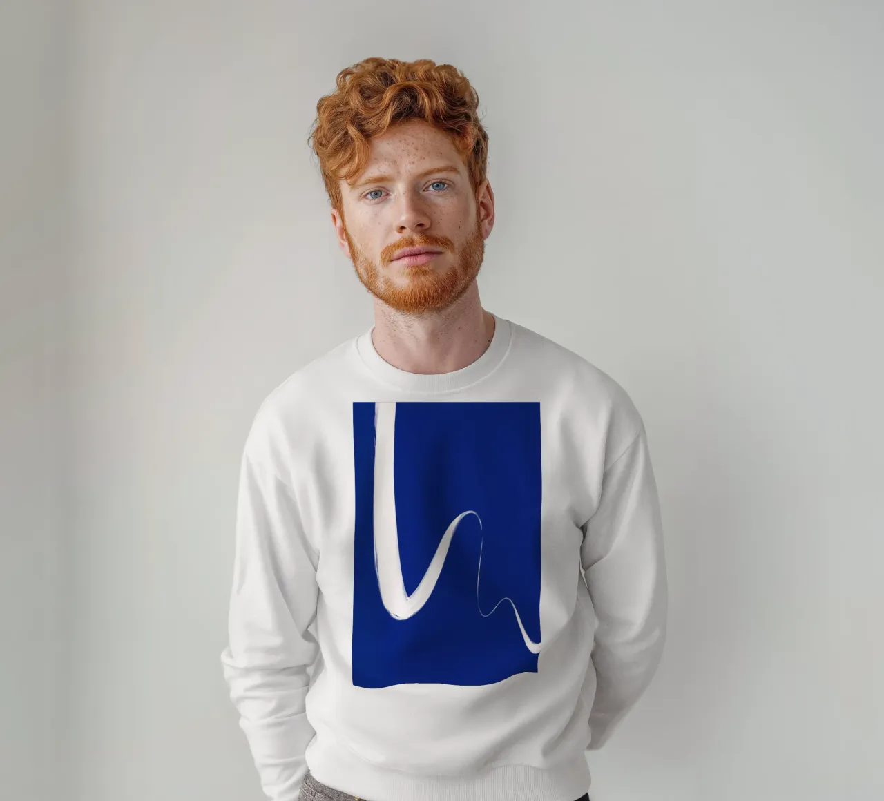 White Wave No 1 sweatshirt by treechild