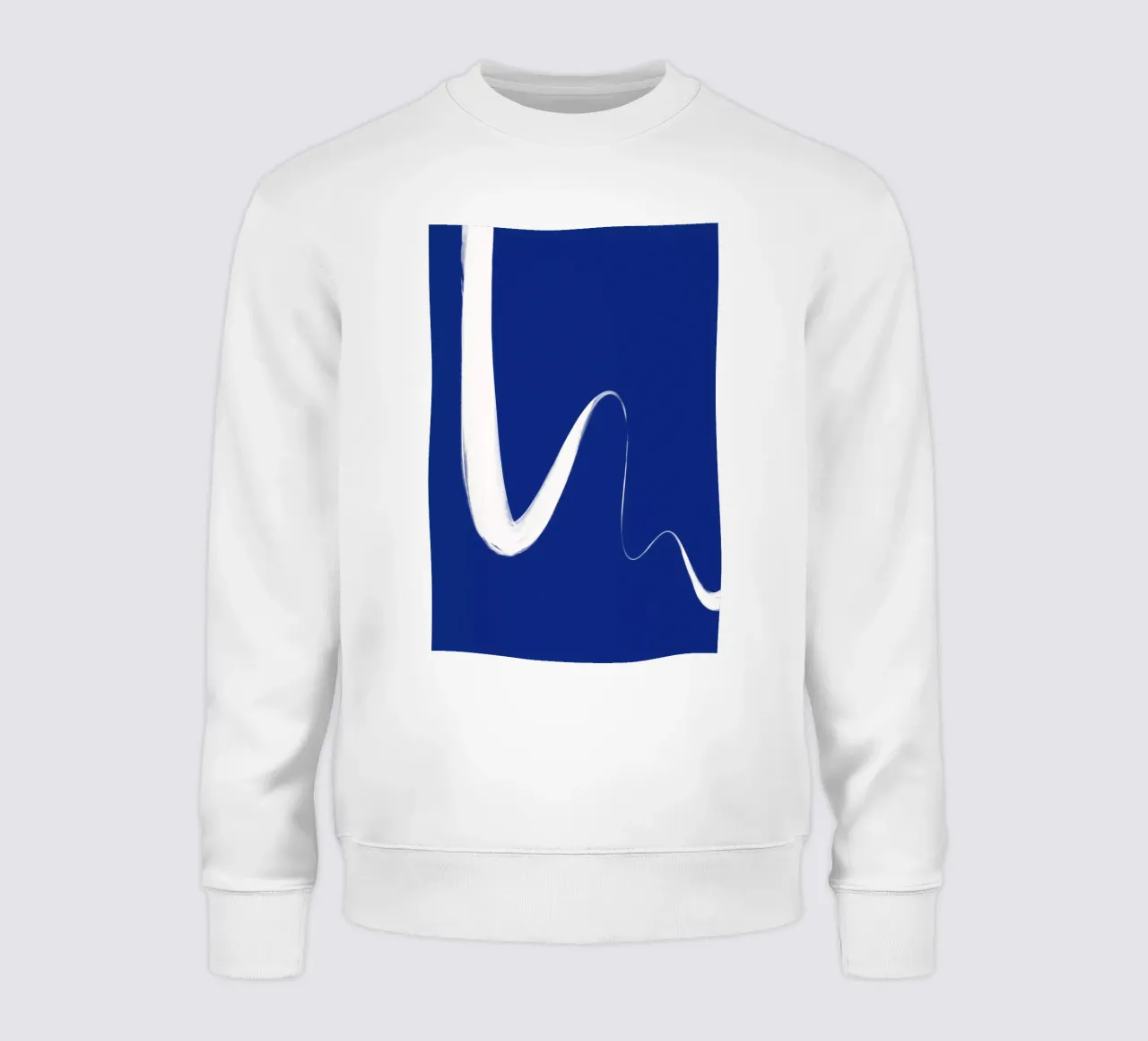White Wave No 1 sweatshirt by treechild