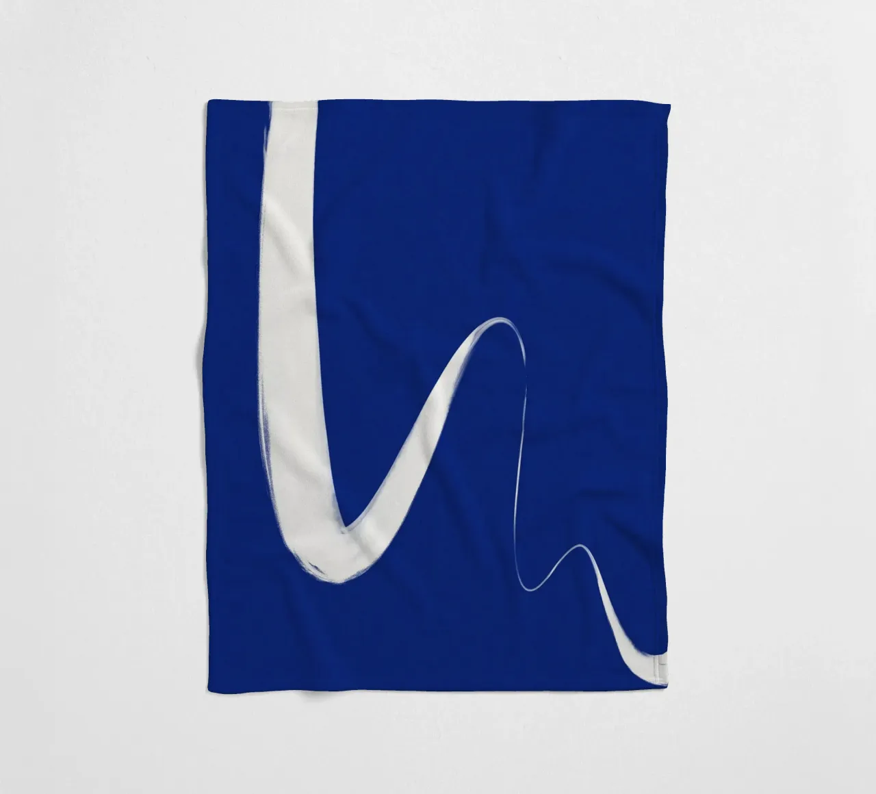 White Wave No 1 coperta in pile da treechild