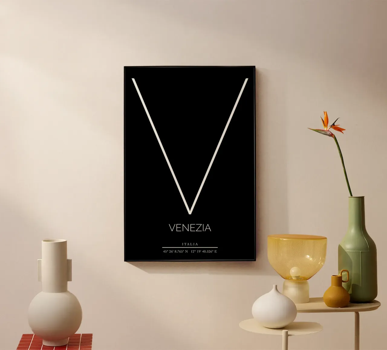 VENEZIA - nero plexiglass da CityLights