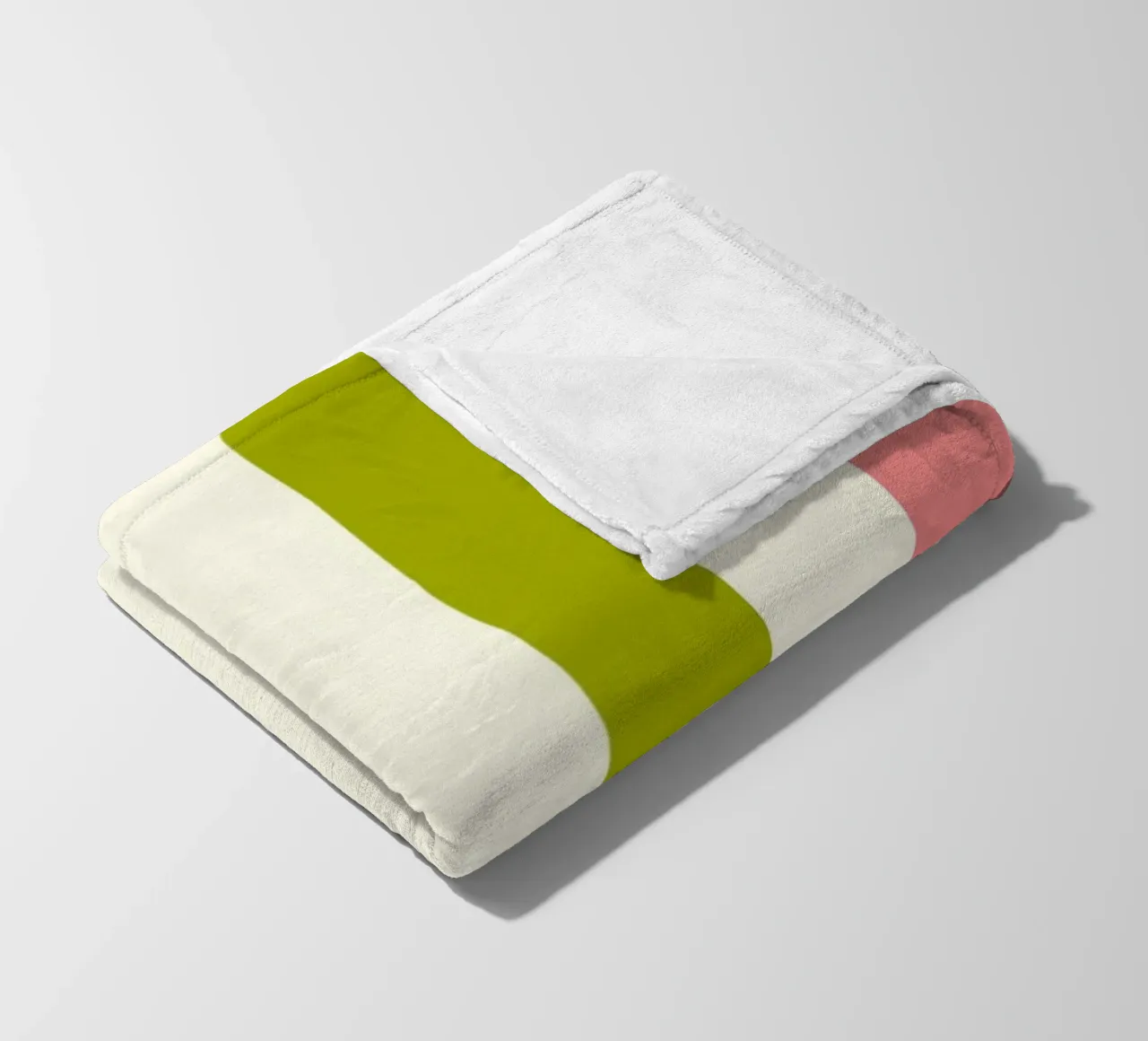 Retro 60s Vibrant Summer Vibes Stripes No1 coperta in pile da TijanaArtStudio88