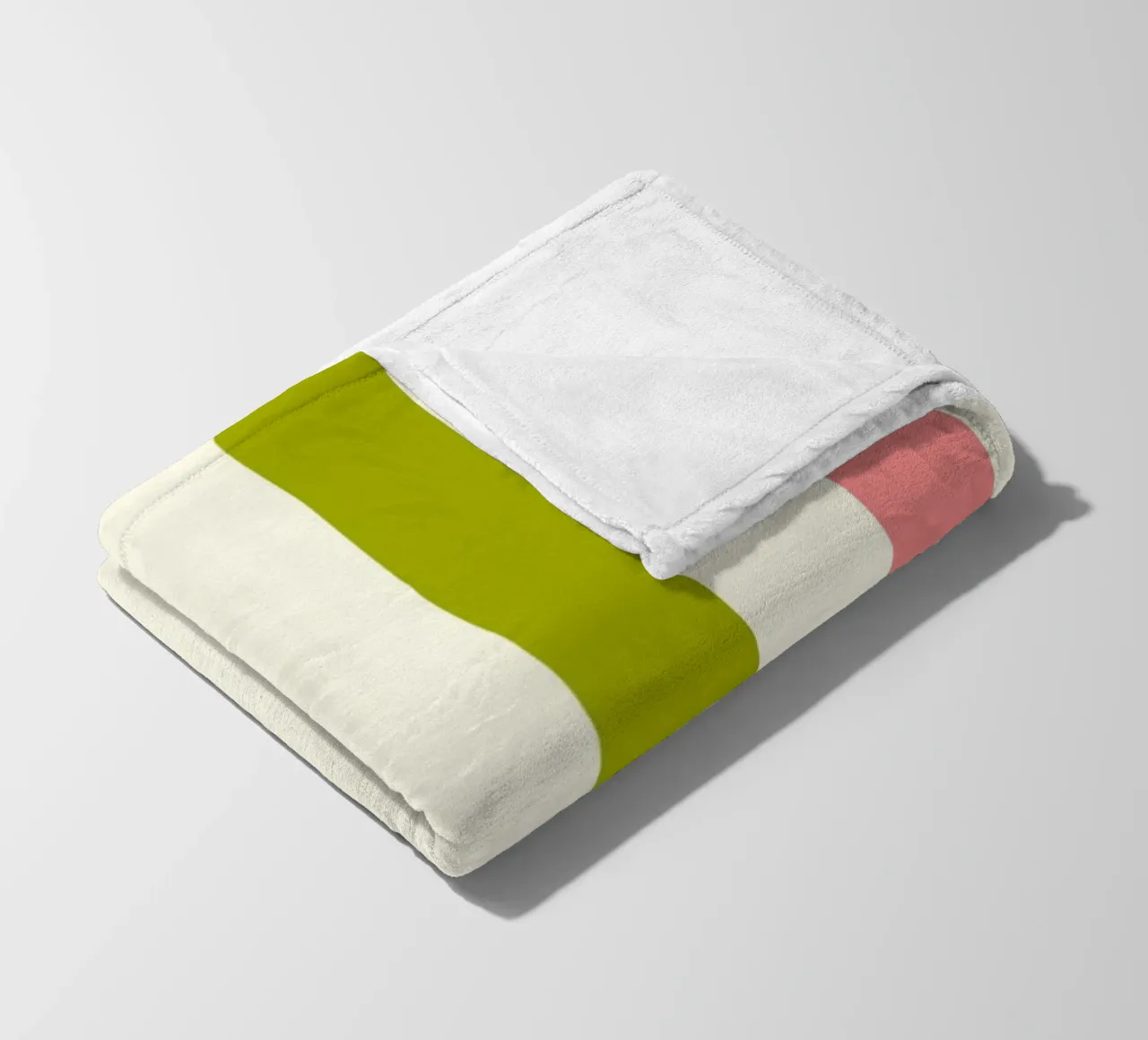 Retro 60s Vibrant Summer Vibes Stripes No1 coperta in pile da TijanaArtStudio88