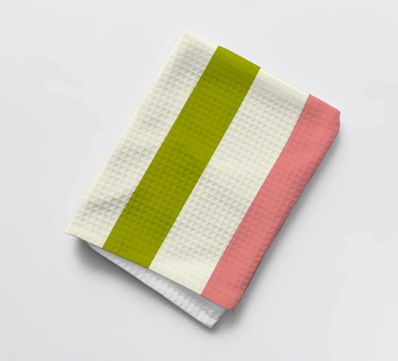 Retro 60s Vibrant Summer Vibes Stripes No1 canovaccio da cucina da TijanaArtStudio88