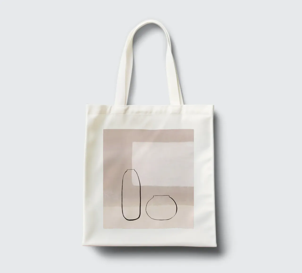 Abstract Minimalism I borsa in juta da BAINAI