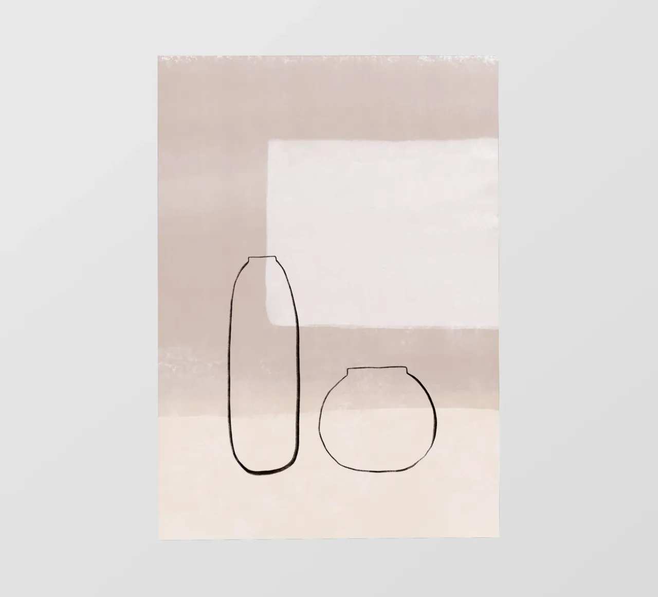 Abstract Minimalism I pellicola backlit da BAINAI