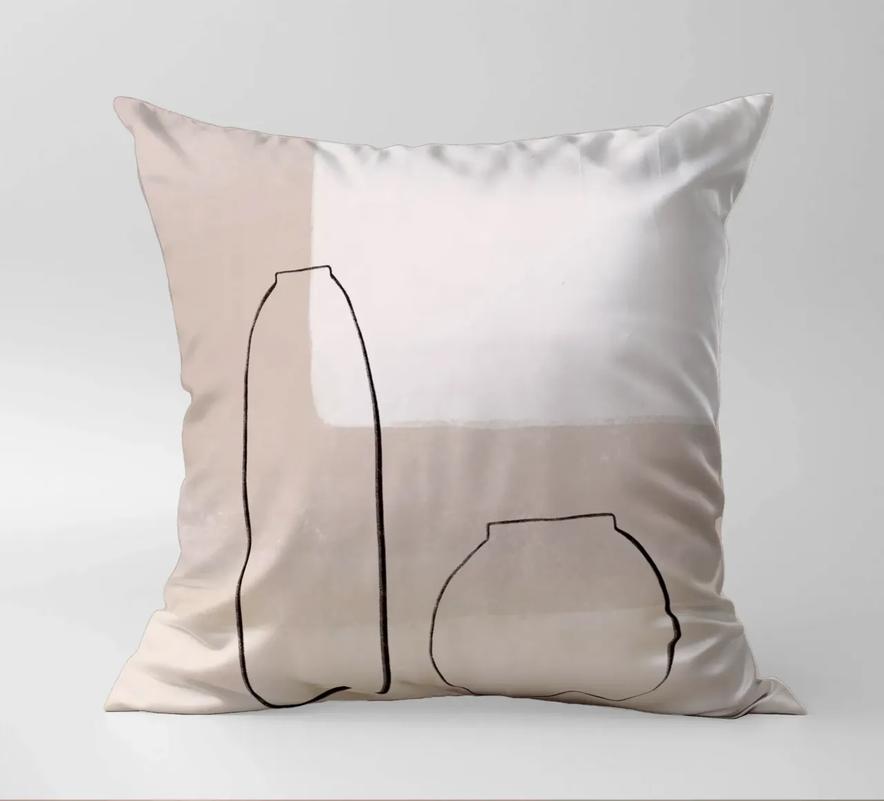 Abstract Minimalism I cuscino da BAINAI