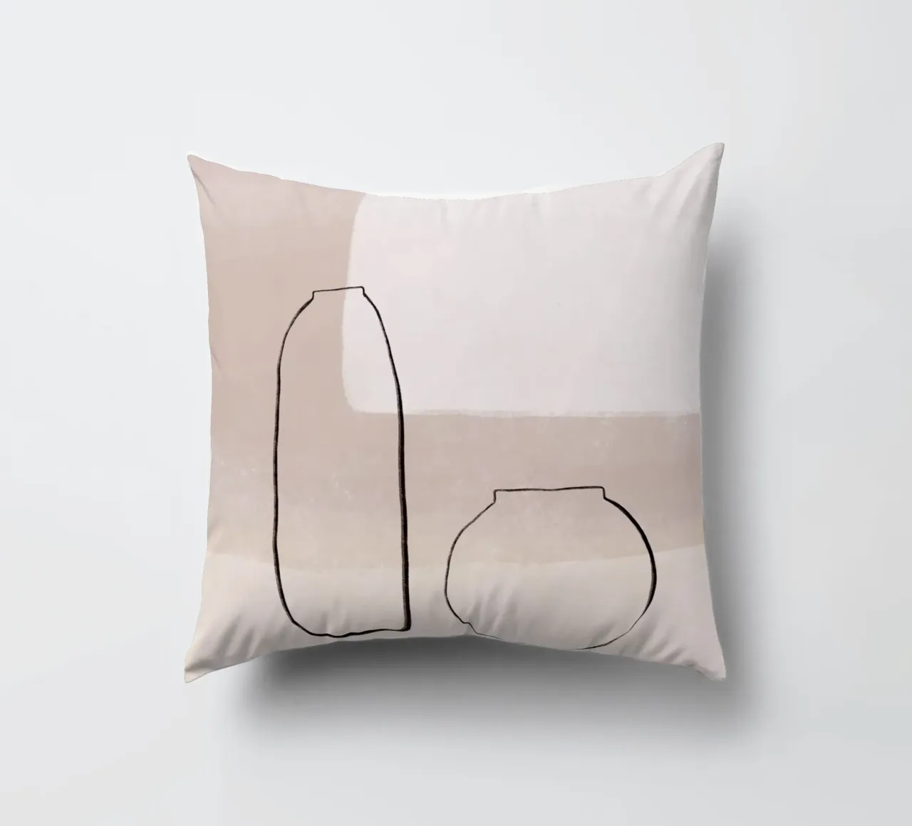 Abstract Minimalism I cuscino da BAINAI