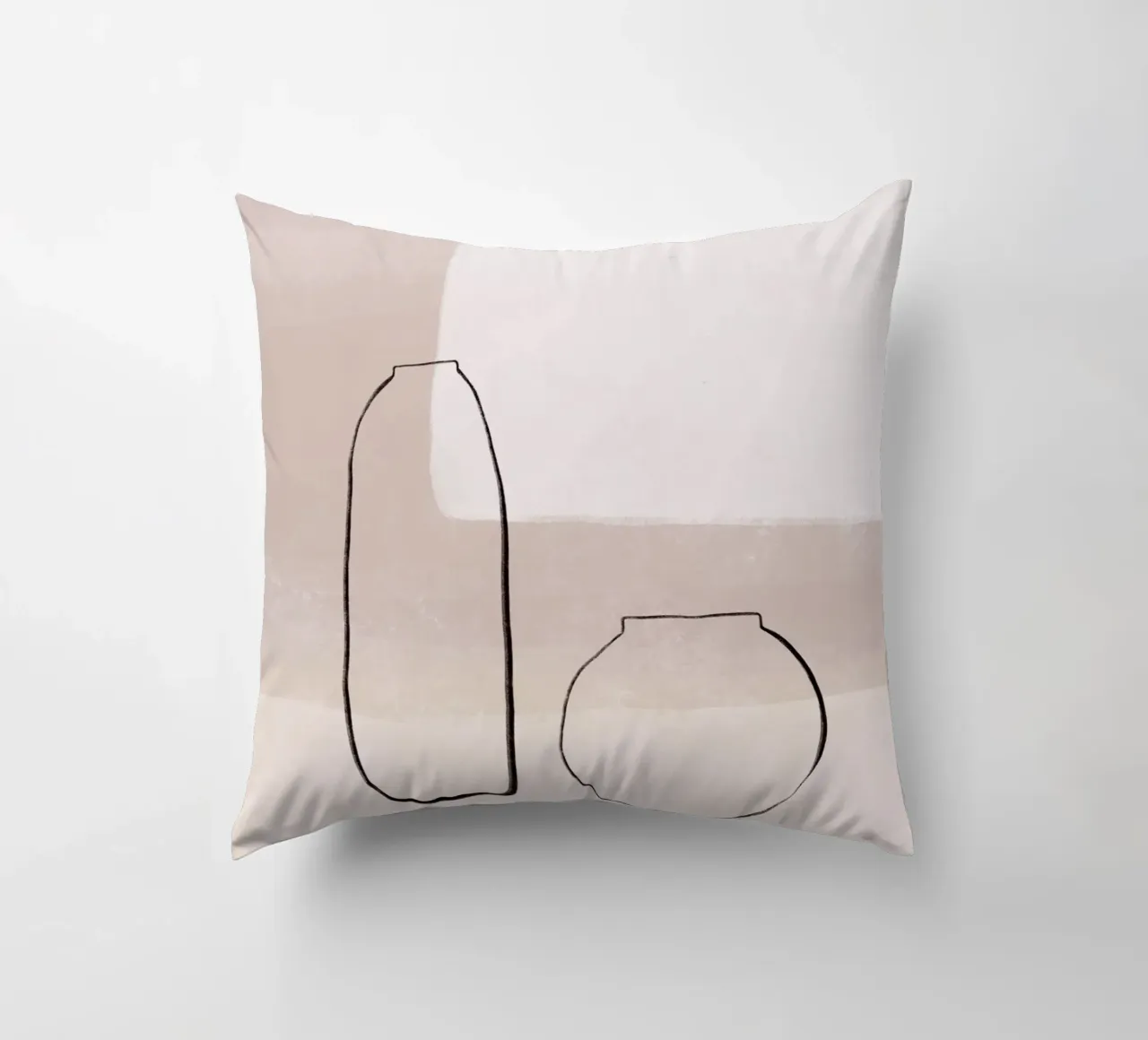 Abstract Minimalism I cuscino da BAINAI