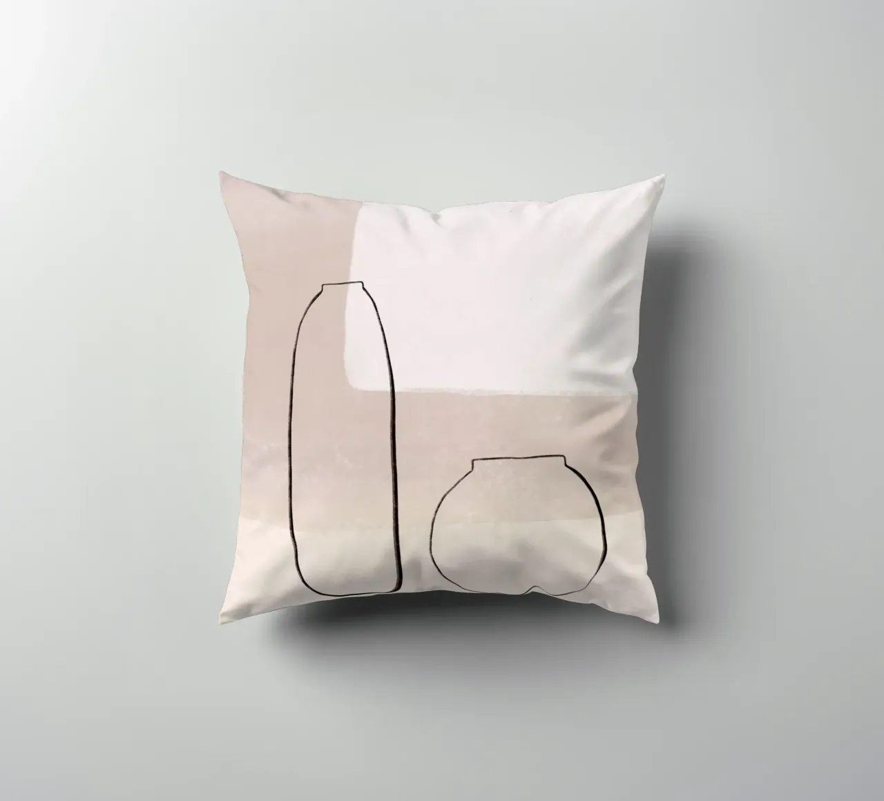 Abstract Minimalism I cuscino da BAINAI