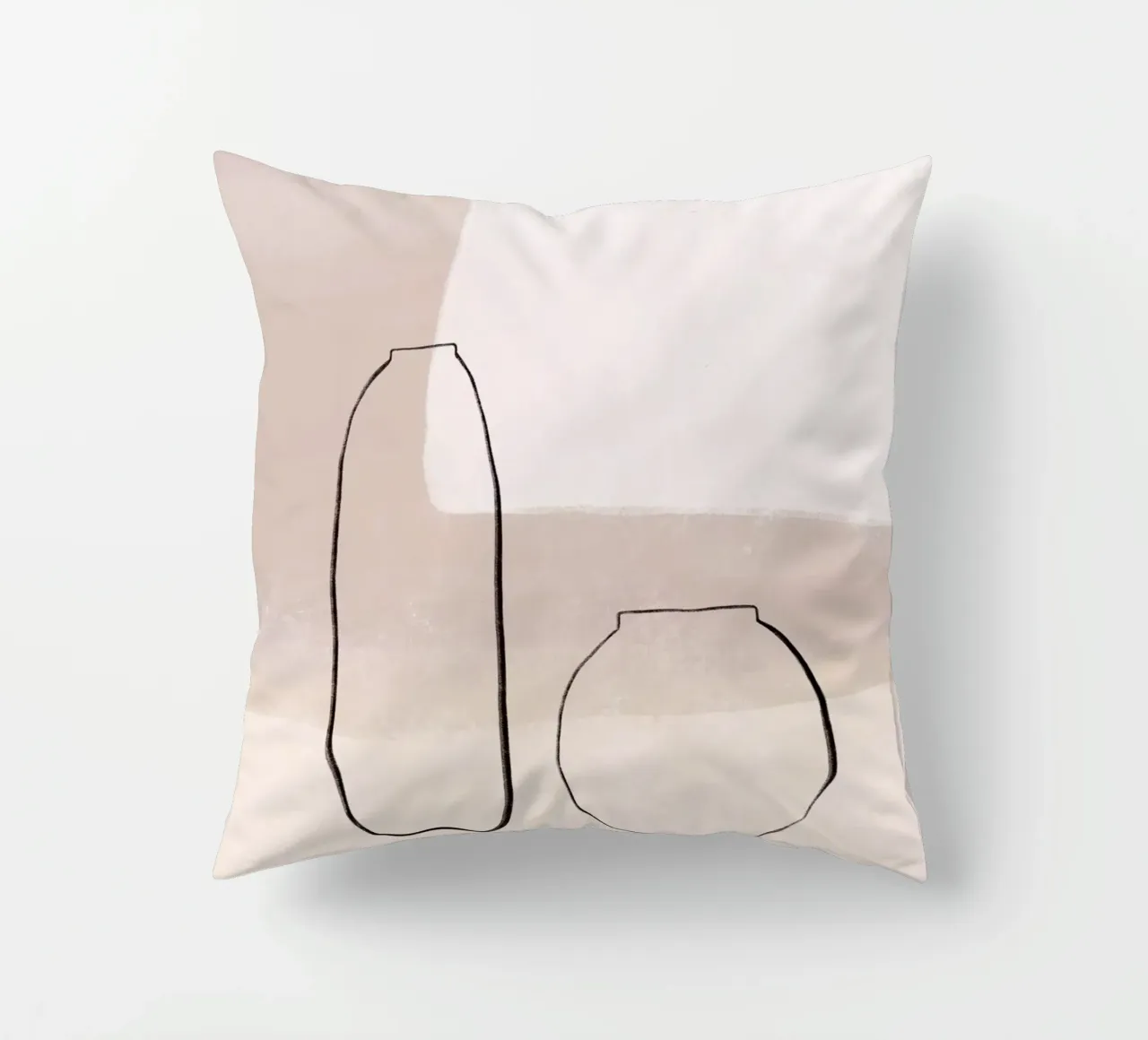 Abstract Minimalism I cuscino da BAINAI