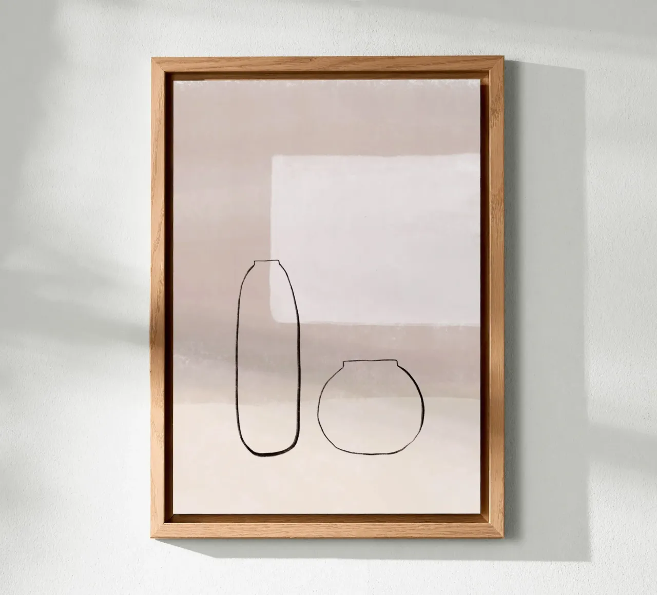 Abstract Minimalism I alluminio dibond da BAINAI