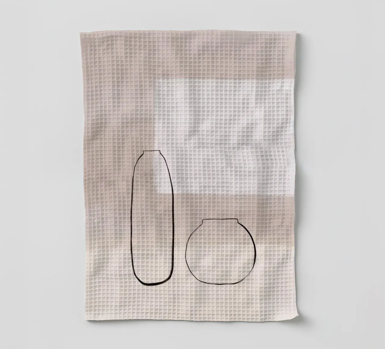 Abstract Minimalism I torchon de BAINAI