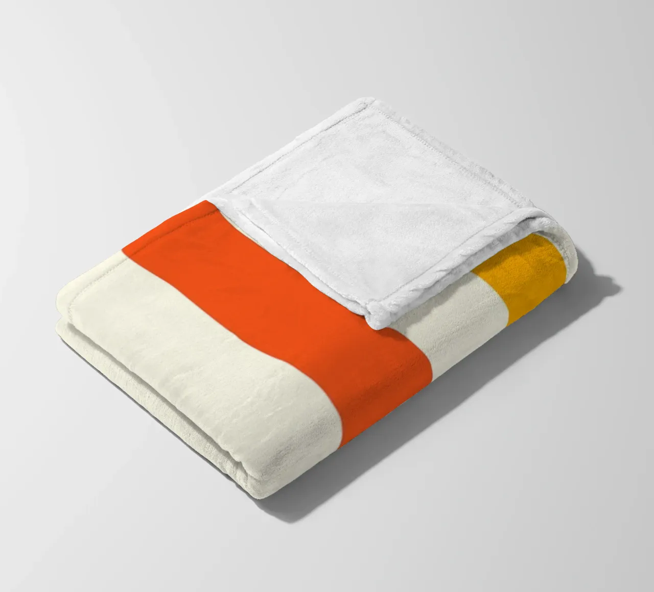 Retro 60s Vibrant Summer Vibes Stripes No2 coperta in pile da TijanaArtStudio88