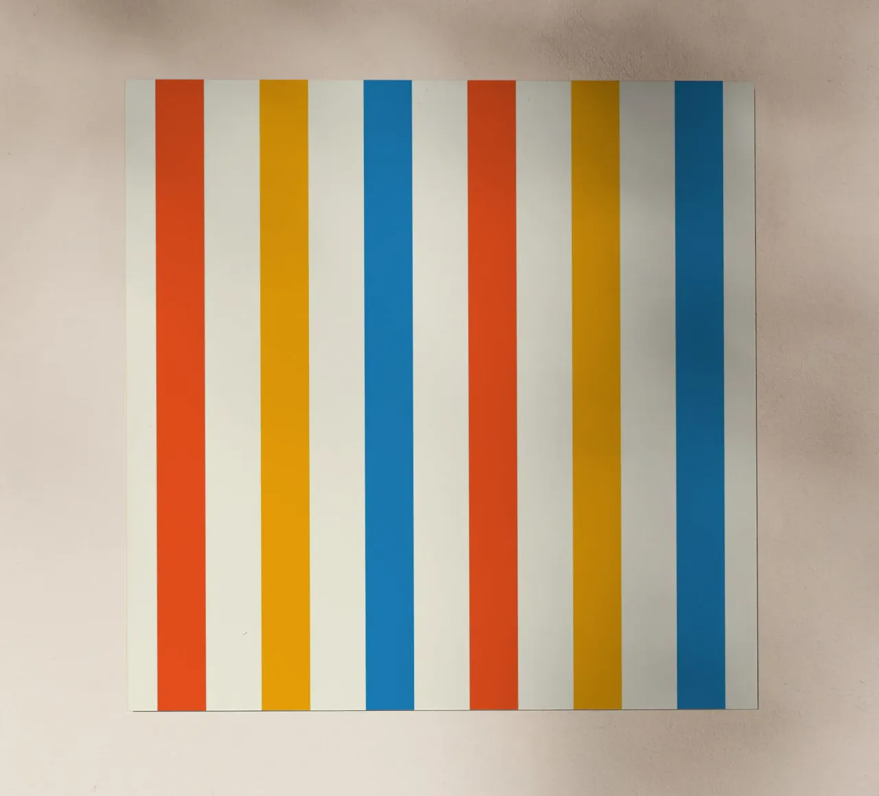 Retro 60s Vibrant Summer Vibes Stripes No2 pellicola backlit da TijanaArtStudio88