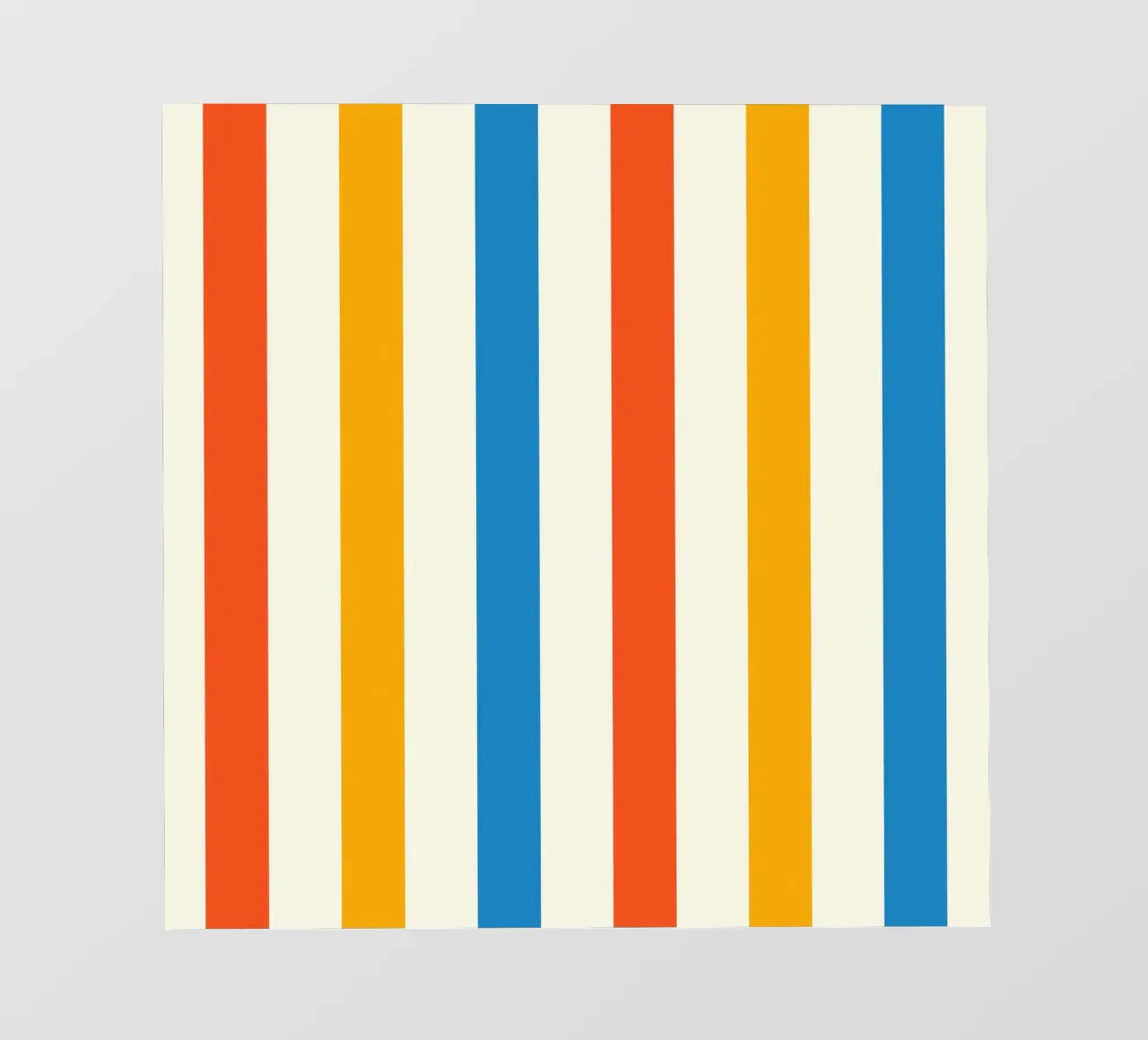 Retro 60s Vibrant Summer Vibes Stripes No2 pellicola backlit da TijanaArtStudio88