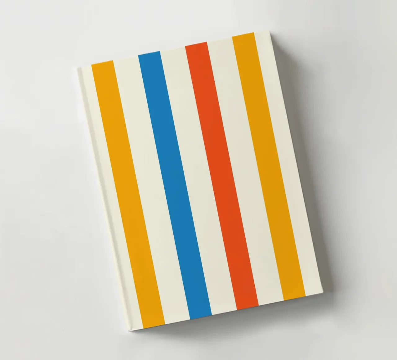 Retro 60s Vibrant Summer Vibes Stripes No2 diario da TijanaArtStudio88