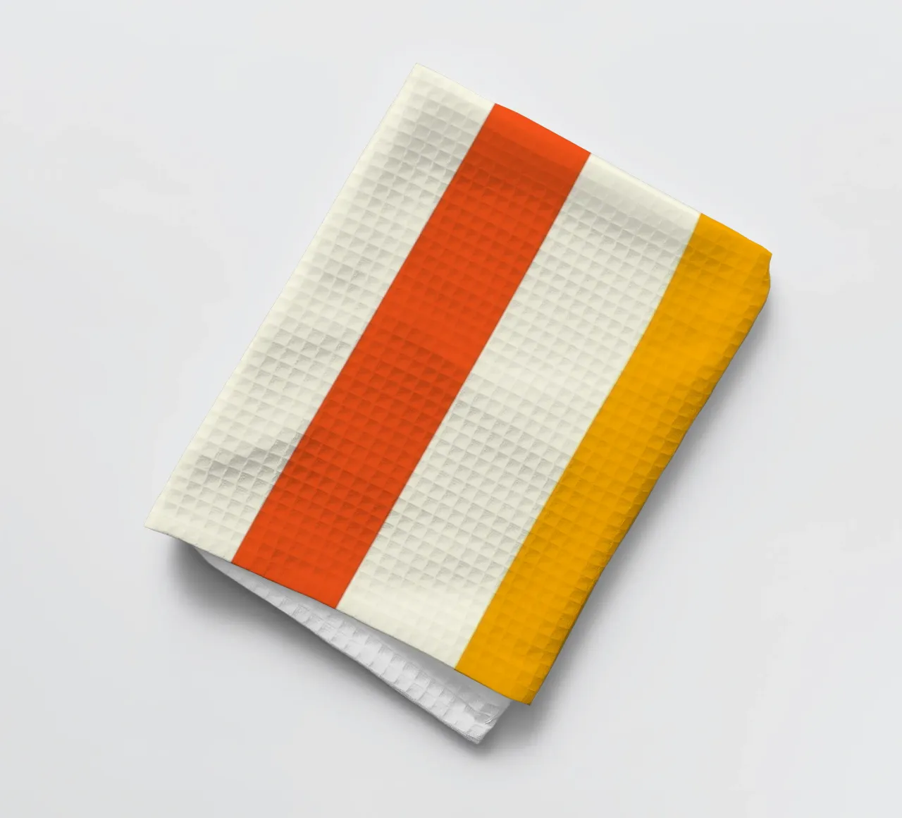 Retro 60s Vibrant Summer Vibes Stripes No2 canovaccio da cucina da TijanaArtStudio88