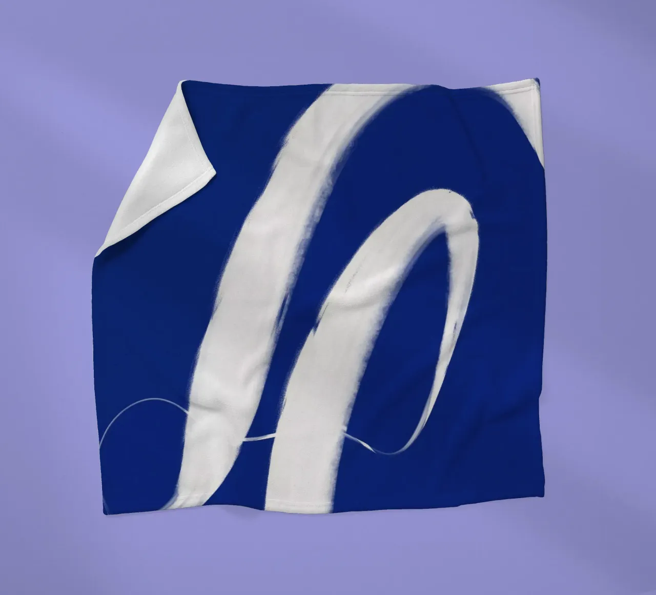 White Wave No 3 coperta in pile da treechild