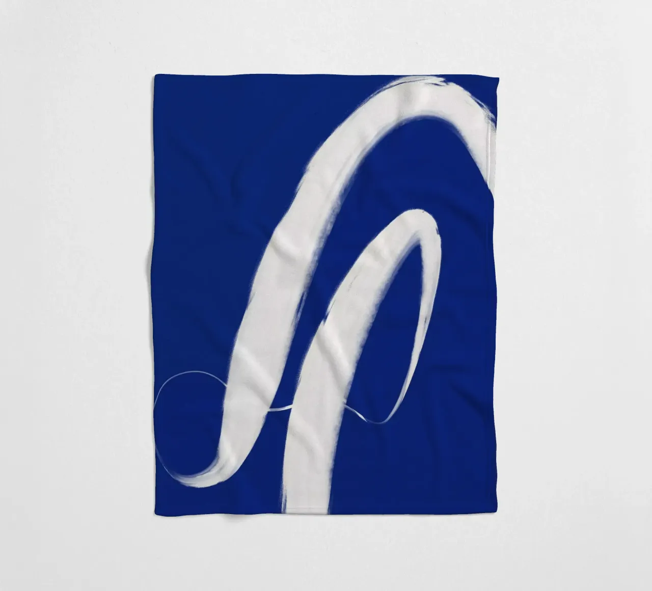 White Wave No 3 coperta in pile da treechild