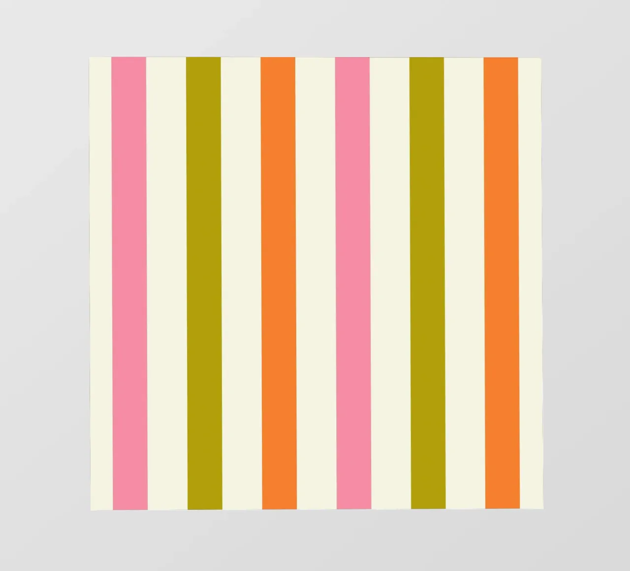 Retro 60s Vibrant Summer Vibes Stripes No3 pellicola backlit da TijanaArtStudio88