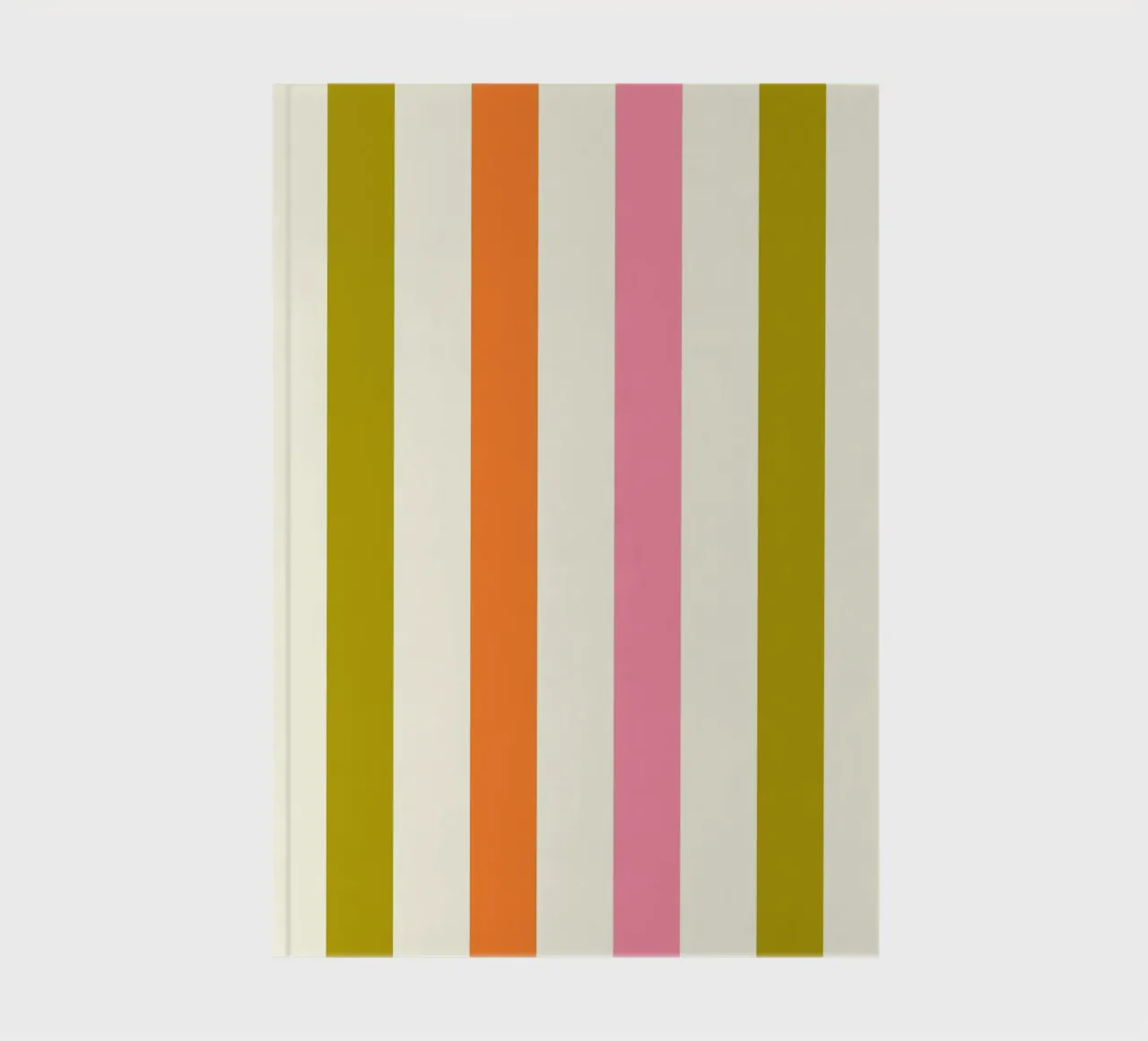 Retro 60s Vibrant Summer Vibes Stripes No3 diario da TijanaArtStudio88