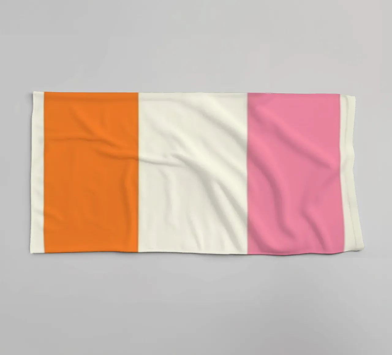 Retro 60s Vibrant Summer Vibes Stripes No3 asciugamano da bagno da TijanaArtStudio88