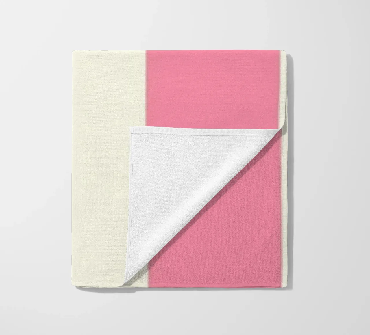 Retro 60s Vibrant Summer Vibes Stripes No3 telo mare da TijanaArtStudio88
