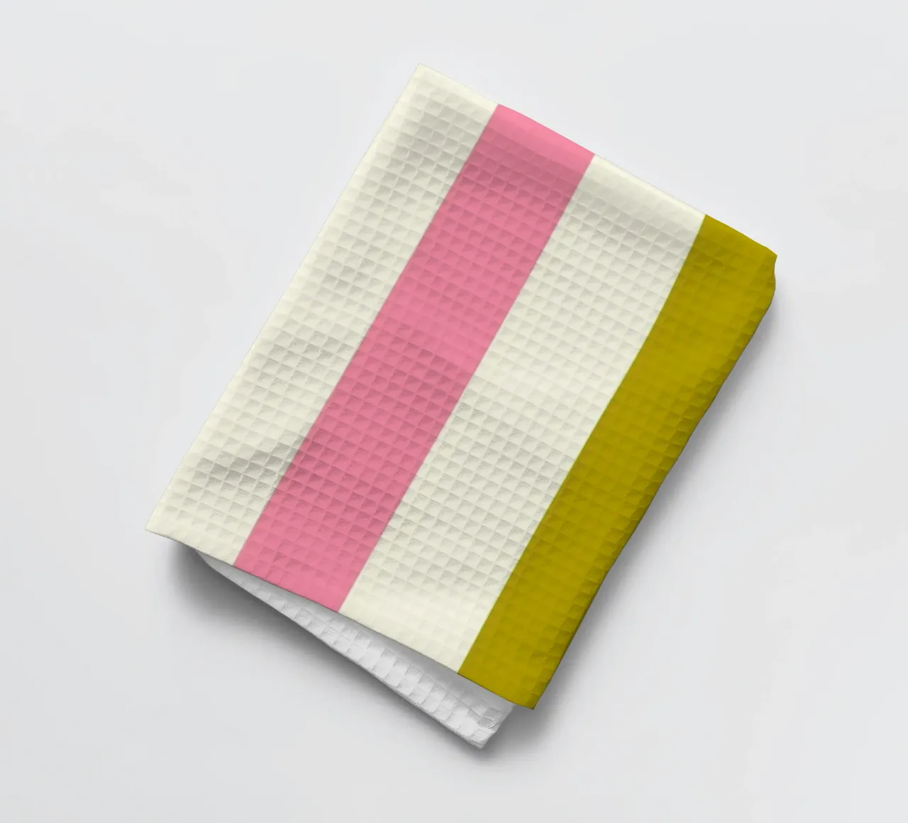 Retro 60s Vibrant Summer Vibes Stripes No3 canovaccio da cucina da TijanaArtStudio88