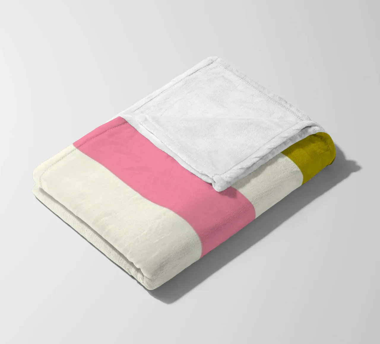 Retro 60s Vibrant Summer Vibes Stripes No3 coperta in pile da TijanaArtStudio88