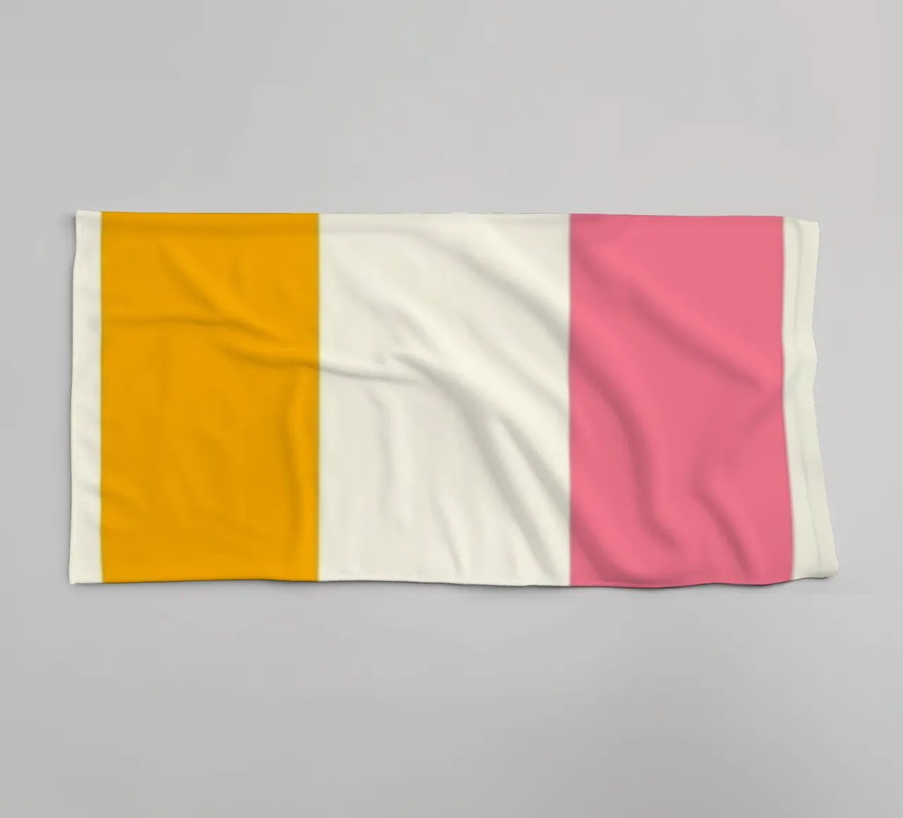Retro 60s Vibrant Summer Vibes Stripes No4 asciugamano da bagno da TijanaArtStudio88