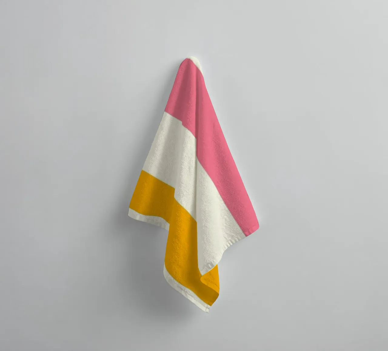 Retro 60s Vibrant Summer Vibes Stripes No4 asciugamano da bagno da TijanaArtStudio88