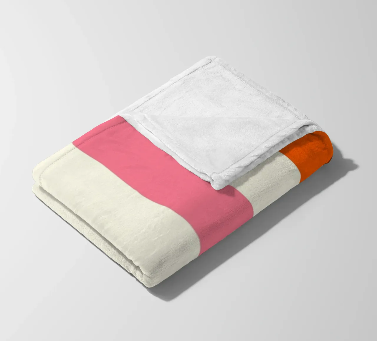 Retro 60s Vibrant Summer Vibes Stripes No4 coperta in pile da TijanaArtStudio88