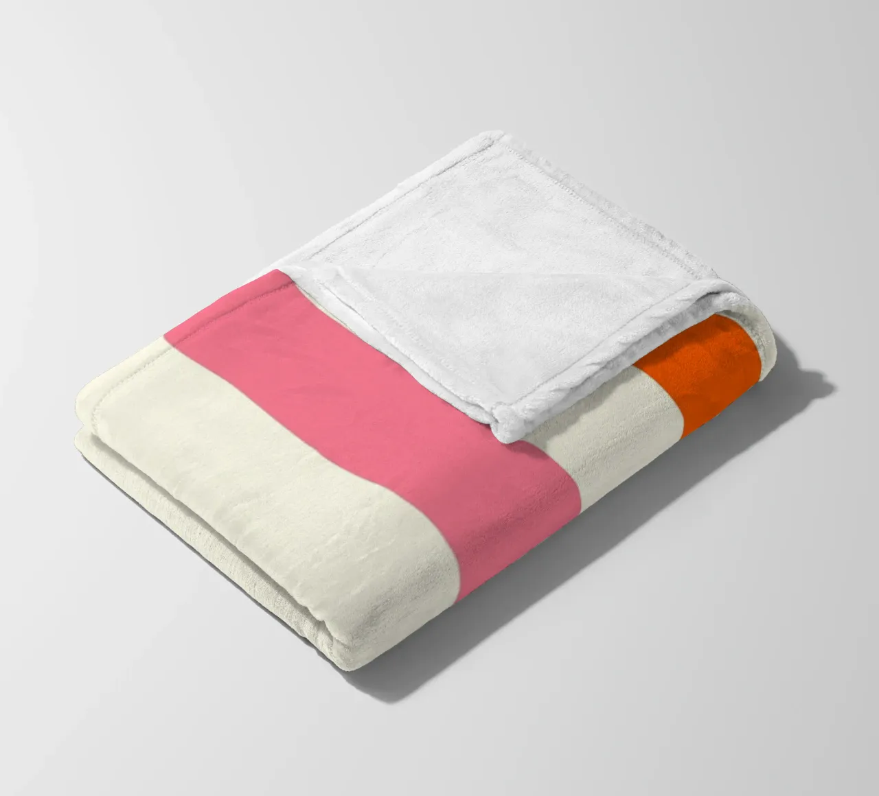 Retro 60s Vibrant Summer Vibes Stripes No4 coperta in pile da TijanaArtStudio88