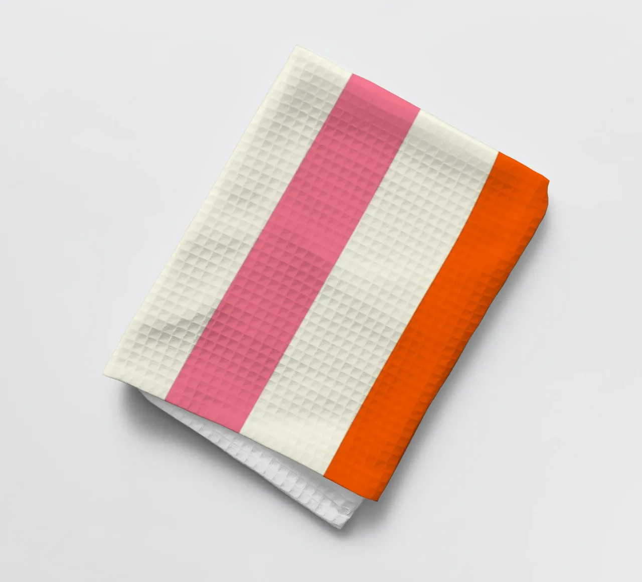 Retro 60s Vibrant Summer Vibes Stripes No4 canovaccio da cucina da TijanaArtStudio88